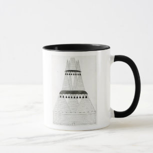 Caneca Reconstrução do túmulo de Lars Porsenna