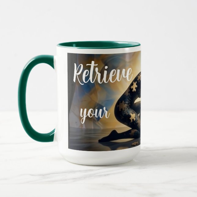 Caneca Recupere Sua Alegria - Bem-Estar Emocional (Esquerda)