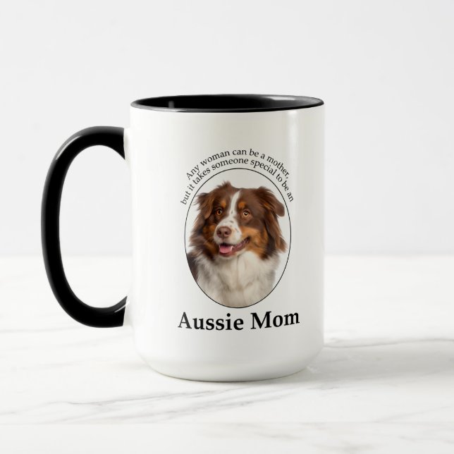 Caneca Red Australian Shepherd Mãe (Esquerda)