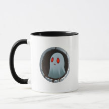 Red Caffeine Specter Mug por ORION