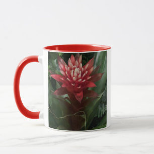 Caneca Red Flower Photo Mug
