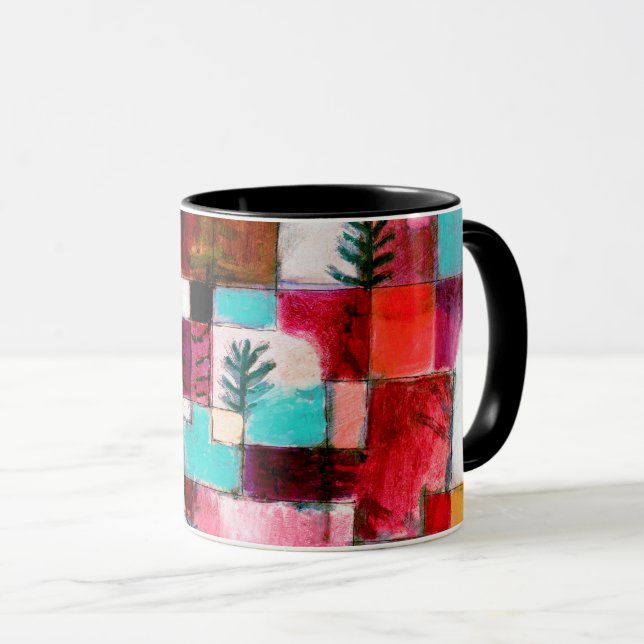 Caneca Red Green e Violet, Paul Klee (Frente Esquerda)
