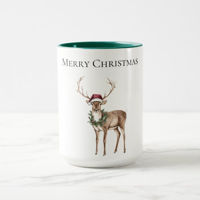 Caneca Red Hat Reindeer Natal (Centro)