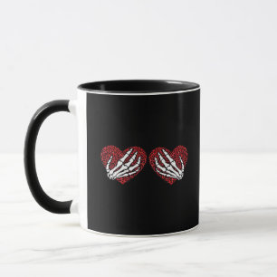 Caneca Red Heart Hands Classic