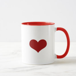 Caneca Red Heart Love Have a Heart
