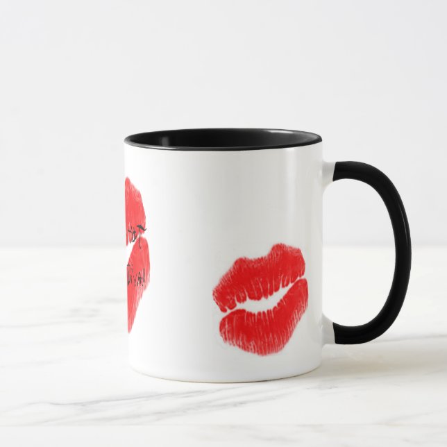 Caneca Red Hot Rock Diva Lábios I (Direita)