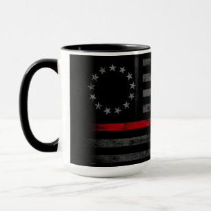 Caneca RED LINE Vintage Betsy Ross American Flag Mug