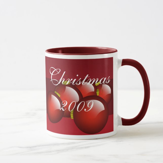 Caneca Red Ornaments Café Cup (Direita)
