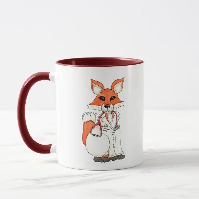 Caneca Red Rocks Fox Mug (Esquerda)