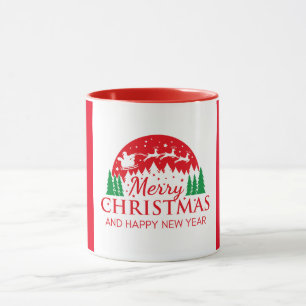 Caneca Red Top Quality Christmas MUG for Gift.