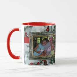 Caneca Red Winter Berries Natal Coffee Mug