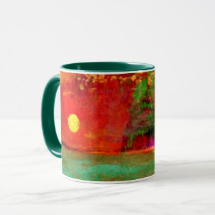 Caneca Redon - trabalho de arte