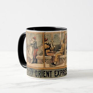 Caneca Reexame musical expresso Paris de 1896 oriente