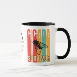 Caneca Refletor Personalizável CICADA SURVIVOR Souvenir