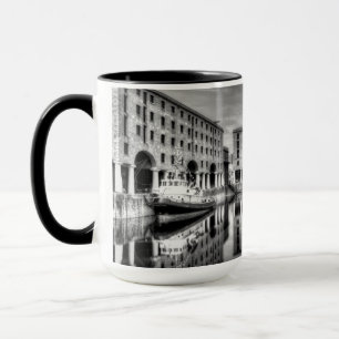Caneca Reflexões de Albert Dock Liverpool