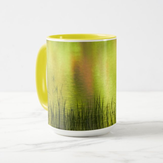 Caneca Reflexos no Lago Espelho | Yosemite (Frente Esquerda)