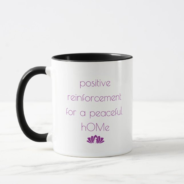 Caneca "Reforço Positivo" Mug (Esquerda)