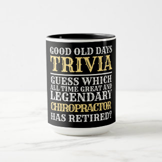 Caneca Reforma Legendária de Chiropractor Engraçado