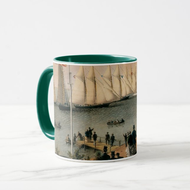Caneca Regata do Clube de Iates de Nova York, Marítimo Vi (Frente Esquerda)