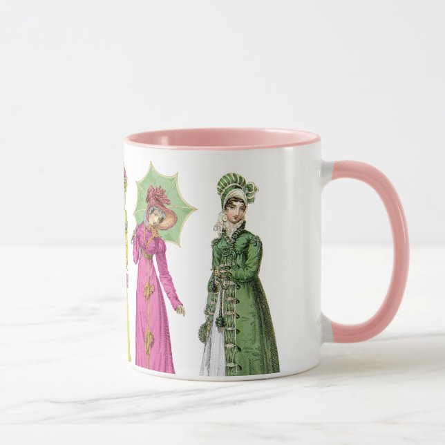 Caneca Regência de Jane Austen (Direita)