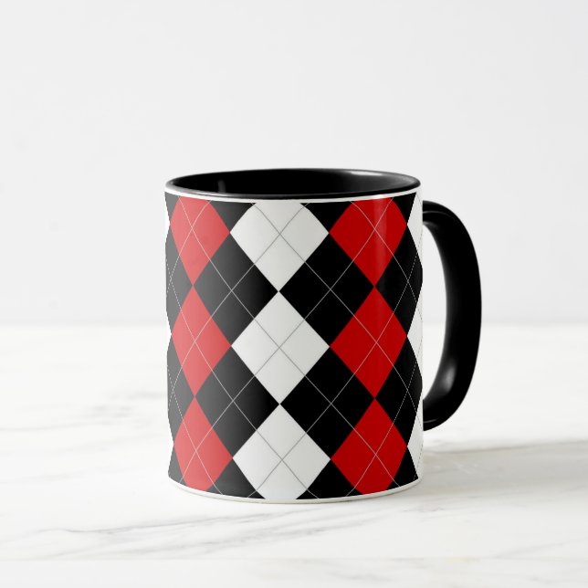 Caneca Regina Argyle Mug (Frente Esquerda)