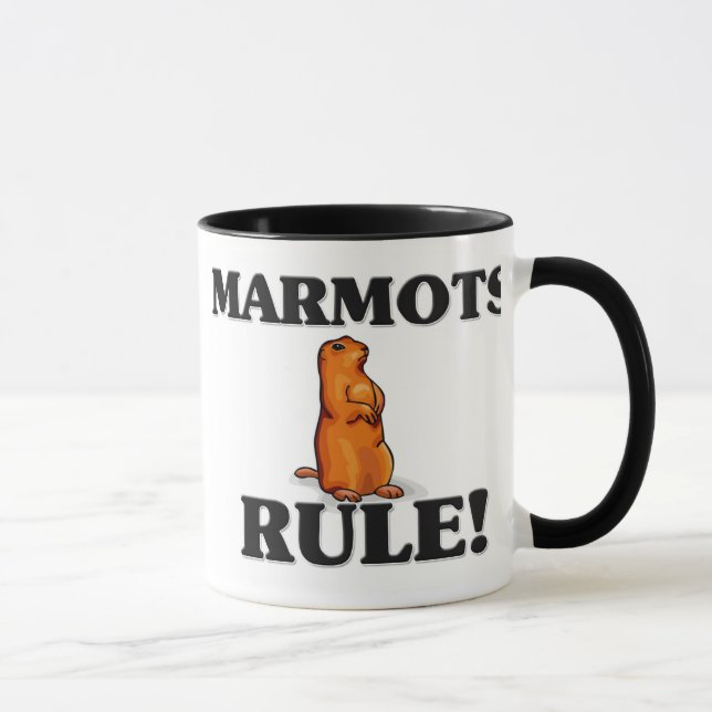Caneca Regra das MARMOTA! (Direita)