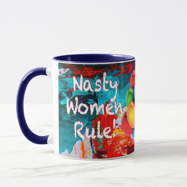 Caneca Regra das Mulheres Desagradáveis (Esquerda)