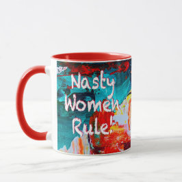 Caneca Regra das Mulheres Desagradável