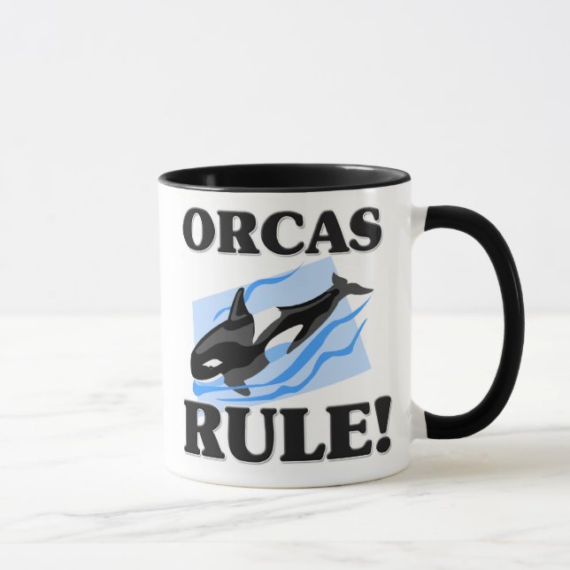 Caneca Regra das ORCAS! (Direita)