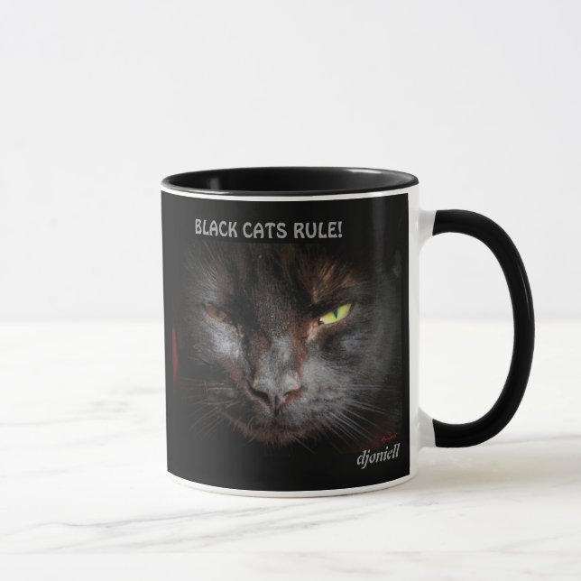 Caneca Regra de Gatos Negros (Direita)