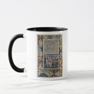 Caneca Rehoboam que empreende a guerra contra Jeroboam