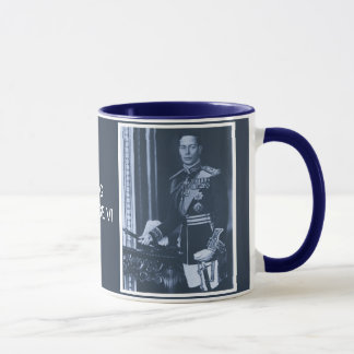 Caneca rei (aumentado) George VI do Reino Unido