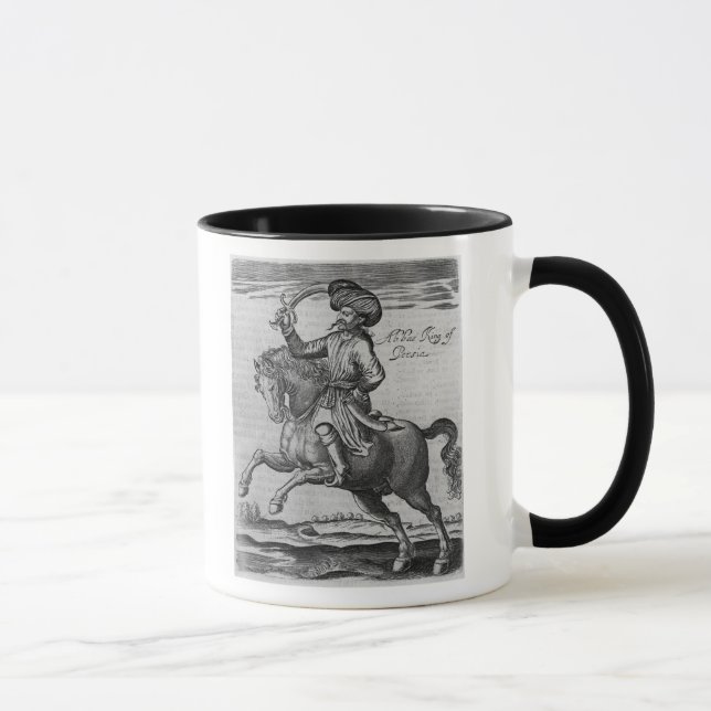 Caneca Rei de Abbas de Persia, ilustração (Direita)