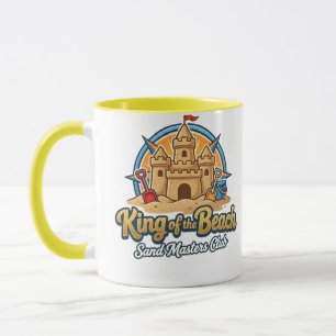 Caneca Rei do Clube de Arte de Castelos de Areia da Praia