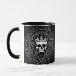Caneca Rei do Morto: Vampiro Real Escuro Sigil