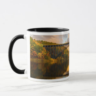 Caneca Rei francês Ponte na queda