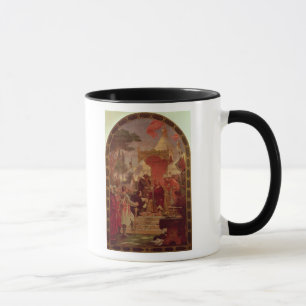 Caneca Rei John Granting a Magna Carta em 1215, 1900