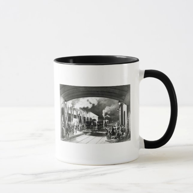 Caneca Rei Louis-Philippe de France que parte (Direita)