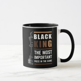 Caneca Rei Negro O Mais Importante Peço No Jogo 1