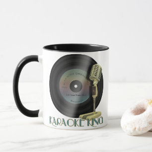 Caneca Rei Personalized Drinkware do karaoke