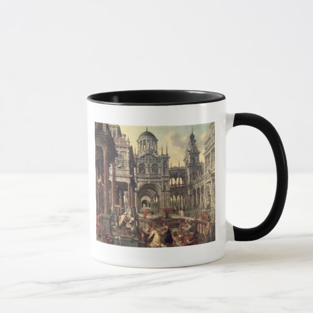 Caneca Rei Solomon e rainha de Sheba (Direita)