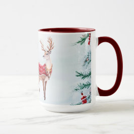 Caneca Reindeer Holiday Mug