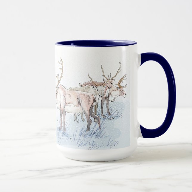 Caneca Reindeer no Snow Mug (Direita)