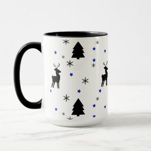 Caneca Reindeer Pine Forest