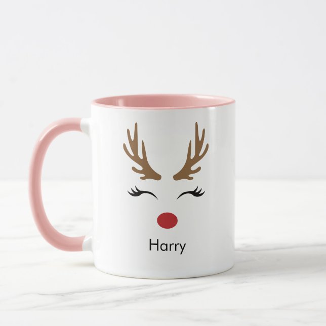 Caneca Reindeer Xmas Holiday Mug (Esquerda)