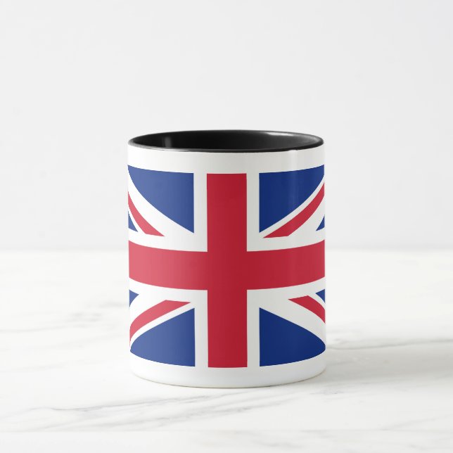 Caneca Reino Unido Bandeira Union Jack das Colônias Britâ (Centro)