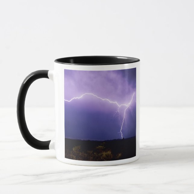 Caneca Relâmpago sobre o deserto, Big Bend (Esquerda)