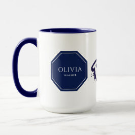 Caneca Relax Combo Mug Apresentando seu nome e cargo