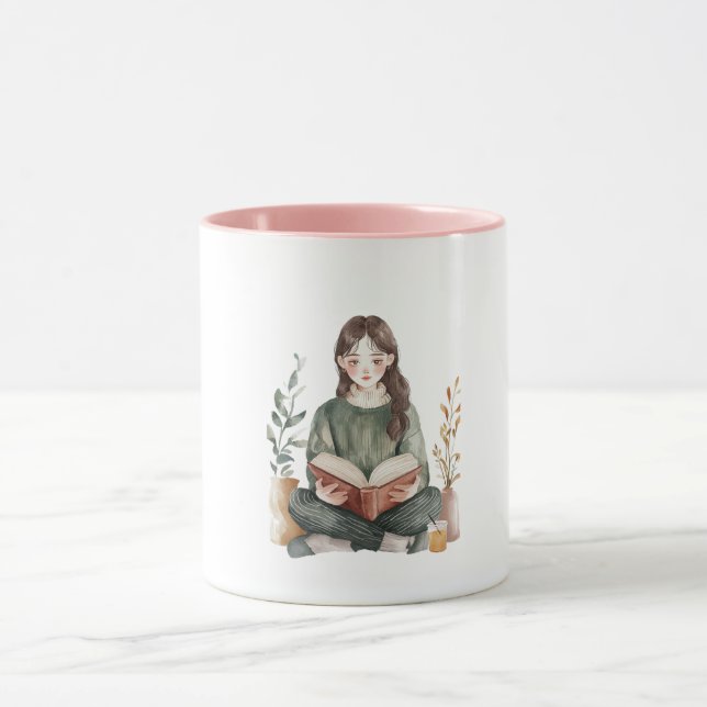 Caneca Relaxando Chefe de Menina (Centro)