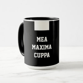 Caneca Religião do Colarinho Negro do Padre Católico